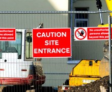 site-entrance-caution-sign